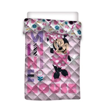 Disney Minnie Cutie steppelt ágytakaró, paplan 140x200cm