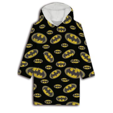   Batman Symbol belebújós plüss polár takaró, poncsó 7-14 év