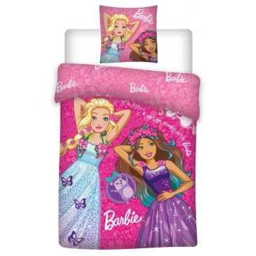   Barbie Dream gyerek, ovis ágyneműhuzat 100×140 cm, 40×45 cm