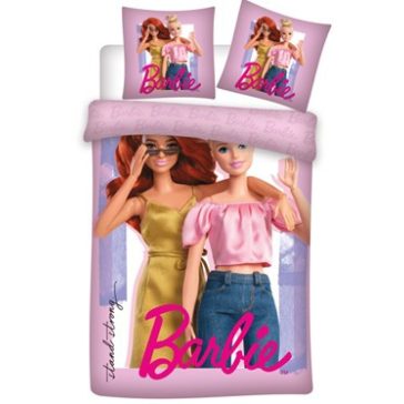 Barbie Duo ágyneműhuzat 140×200cm, 70×90 cm