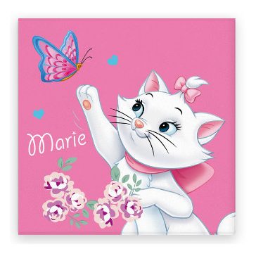   Disney Marie cica Butterfly kéztörlő, arctörlő, törölköző 30x30cm