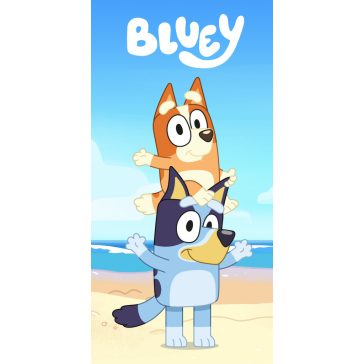   Bluey Coastal Fun fürdőlepedő, strand törölköző 70x140cm