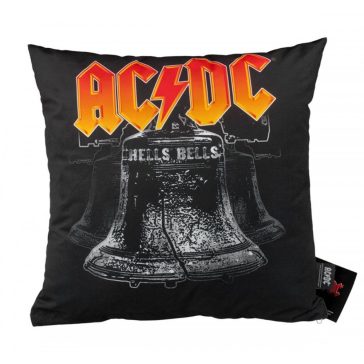 AC/DC Hells Bells párnahuzat 40x40 cm
