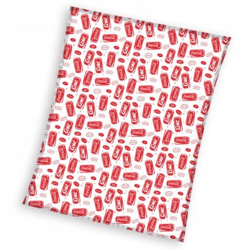 Coca-Cola Retro coral fleece polár takaró 150x200cm