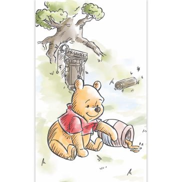   Disney Micimackó Lazy Honey kéztörlő arctörlő, törölköző 30x50cm