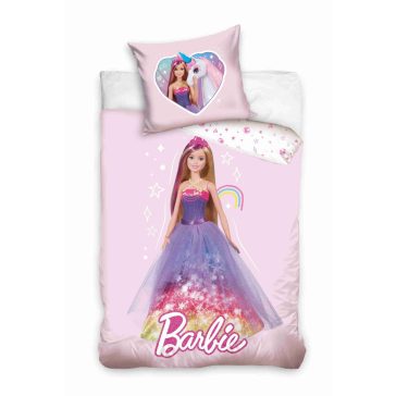   Barbie Magic gyerek, ovis ágyneműhuzat 100x135 cm, 40x60 cm