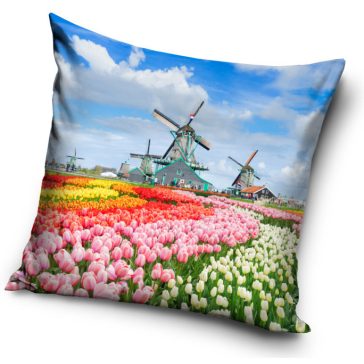 Amsterdam Tulips párnahuzat 40x40 cm