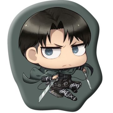 Attack on Titan Levi formapárna, díszpárna 40 x 40 cm