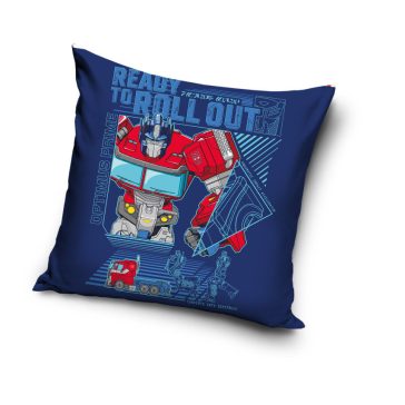 Transformers Roll Out párna, díszpárna 40x40 cm
