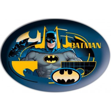 Batman Logo formapárna, díszpárna 27x40 cm