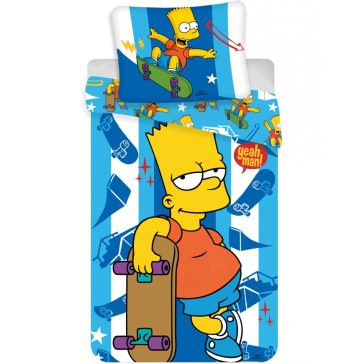A Simpson család Bart ágyneműhuzat 140×200cm, 70×90 cm
