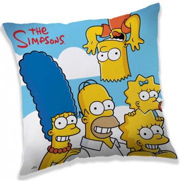 A Simpson család Clouds párna, díszpárna 40 x 40 cm