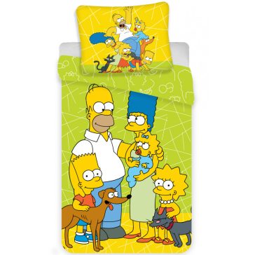   A Simpson család Family ágyneműhuzat 140×200cm, 70×90 cm
