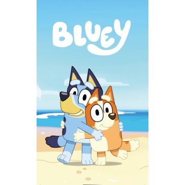 Bluey Cozy kéztörlő, arctörlő, törölköző 30x50cm