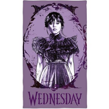   Wednesday Gothic kéztörlő, arctörlő, törölköző 30x50cm