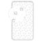 Disney Marie cica Dots gumis lepedő 90x200 cm
