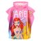 Disney Hercegnők Ariel Pink strand törölköző poncsó 55x110 cm (Fast Dry)